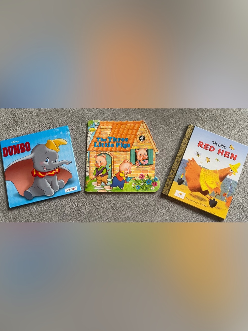 Children’s books – lot of three books
